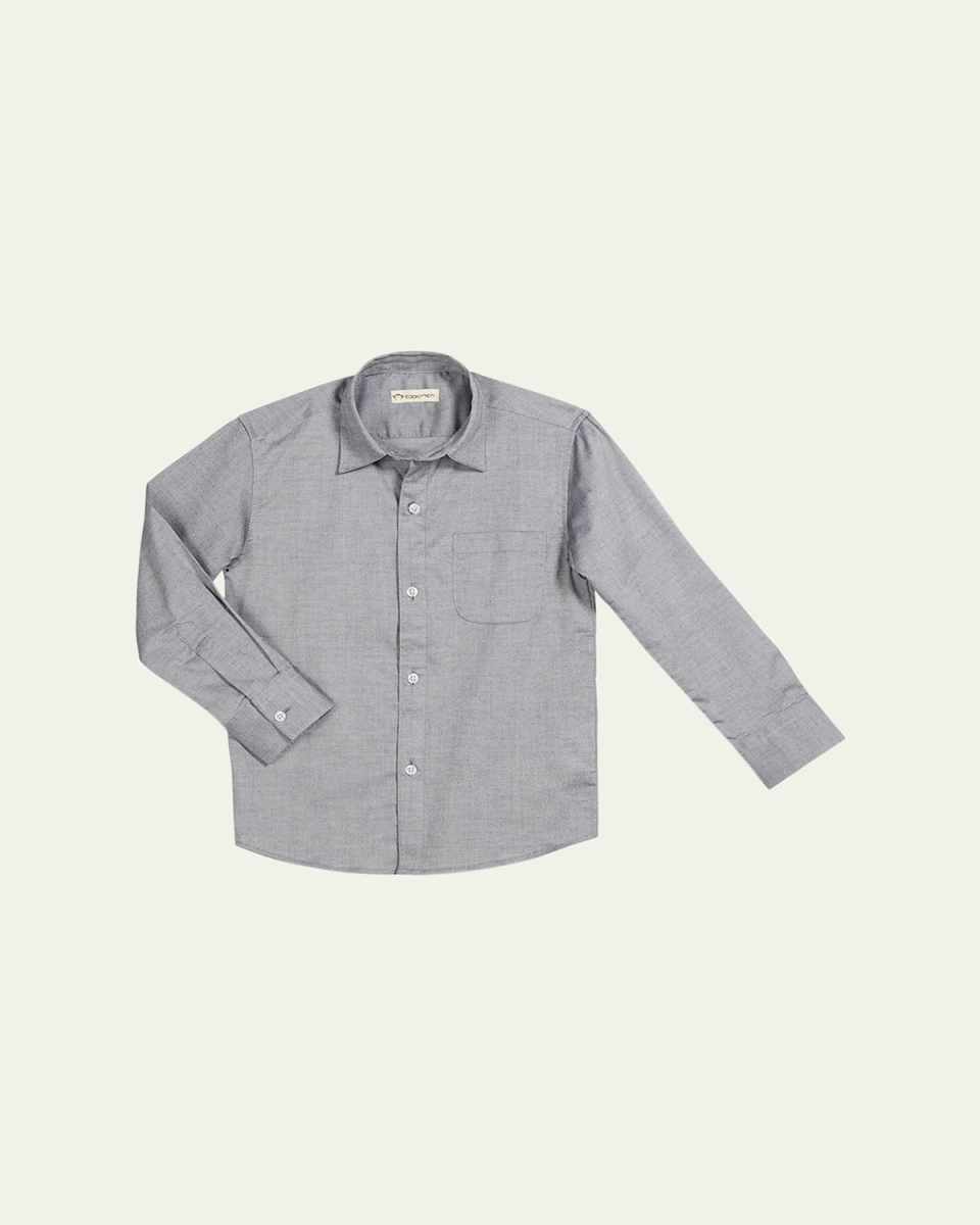 The Standard Poplin Shirt, Size 2T-14